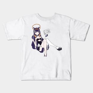 ninomae inanis beauty anime girl Kids T-Shirt